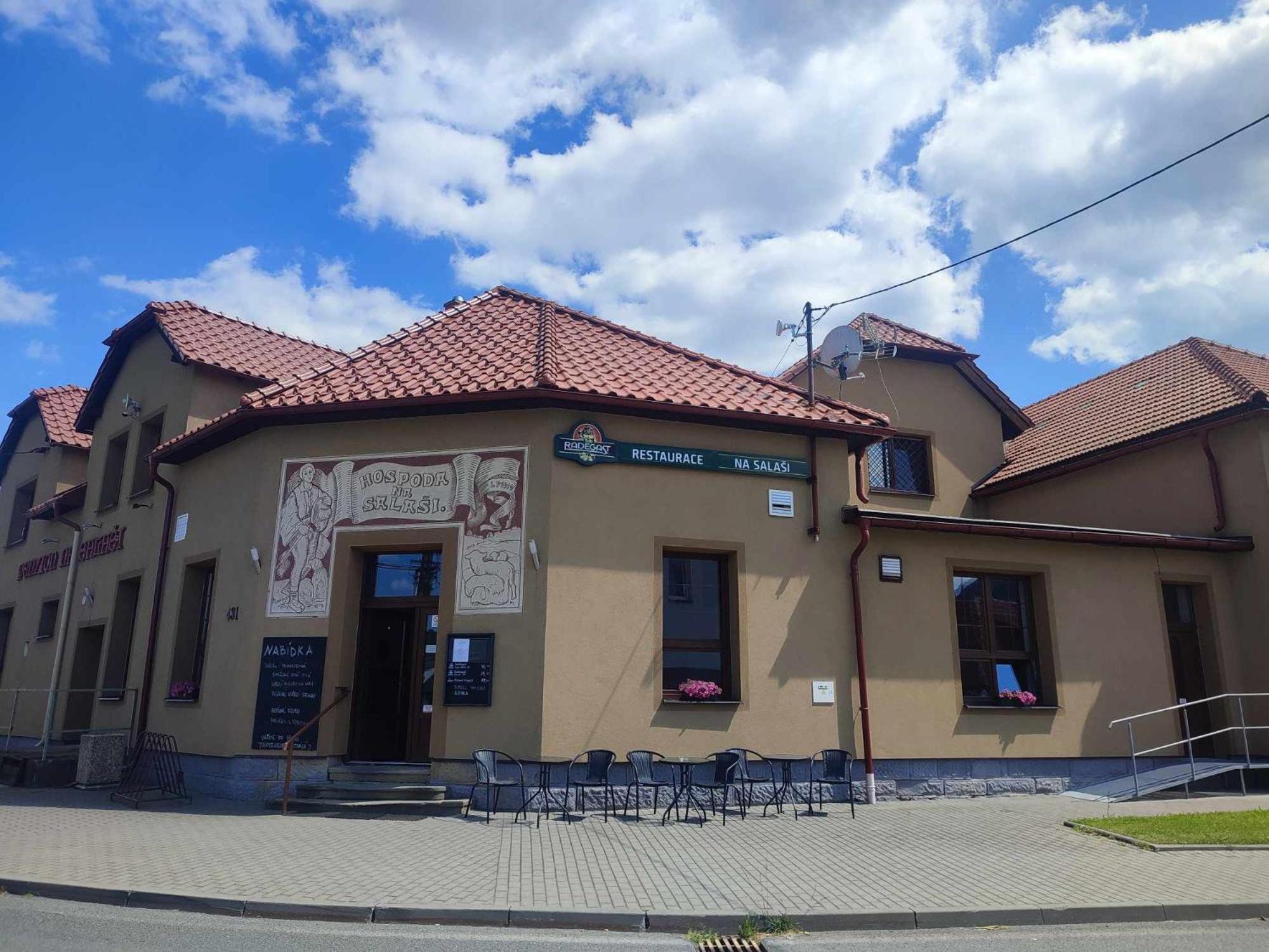 Penzion A Restaurace Na Salasi Hutisko Dış mekan fotoğraf